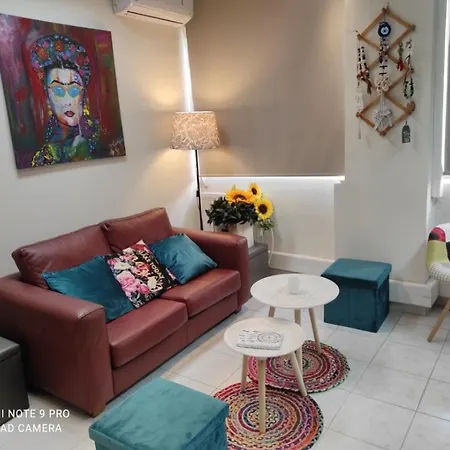Marina's Boho Chic Near Seaside 公寓 塞萨洛尼基